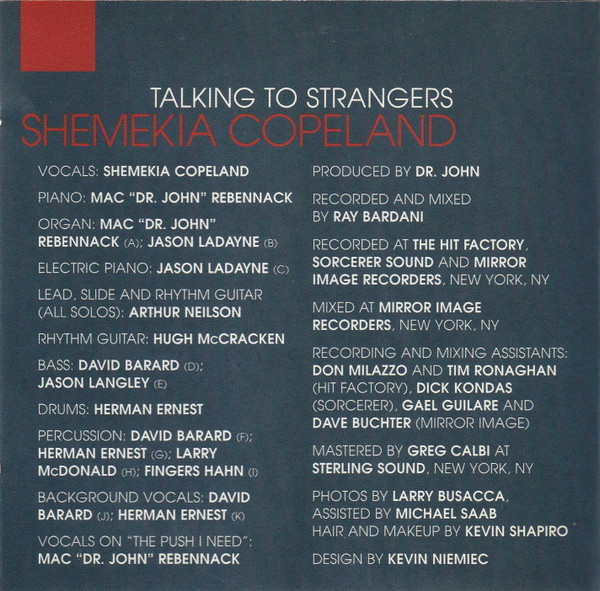 Shemekia Copeland - Talking To Strangers | Alligator Records (ALCD 4887) - 3 Shemekia Copeland - Talking To Strangers | Alligator Records (ALCD 4887) - 3