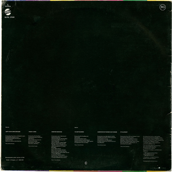 Pet Shop Boys - Introspective | Gong (SLPXL 37220) - 2 Pet Shop Boys - Introspective | Gong (SLPXL 37220) - 2