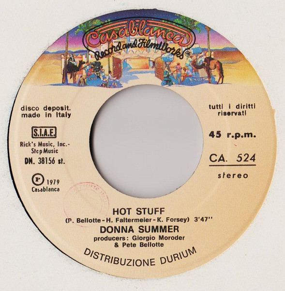 Donna Summer - Hot Stuff | Casablanca (CA. 524) - 3 Donna Summer - Hot Stuff | Casablanca (CA. 524) - 3