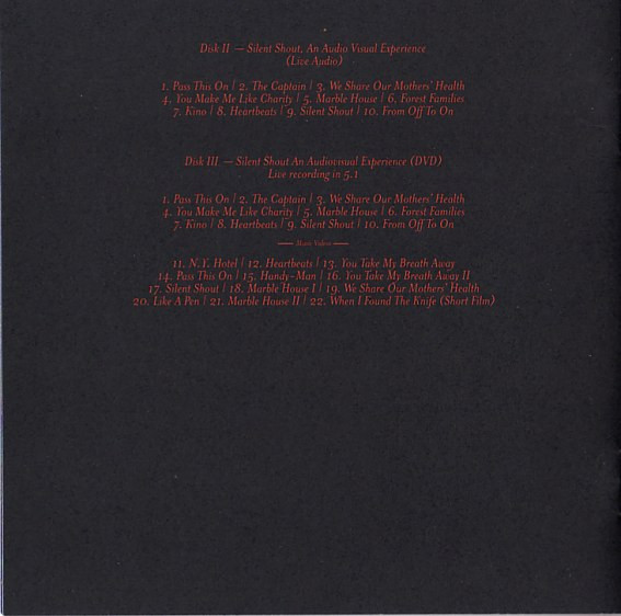 The Knife - Silent Shout | Brille Records (BRILCD103DLX) - main