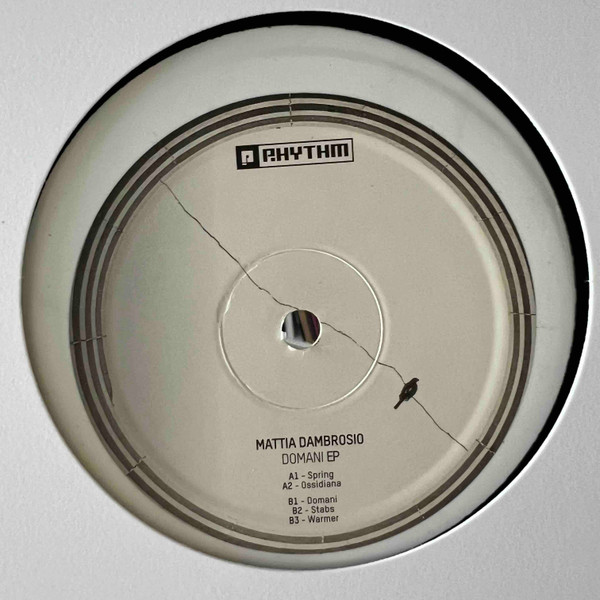 Mattia Dambrosio - Domani EP | Planet Rhythm Records (PRRUKDUB011)