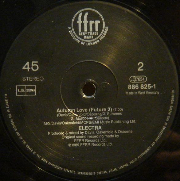 Electra - Destiny / Autumn Love | FFRR (FX 121) - 4