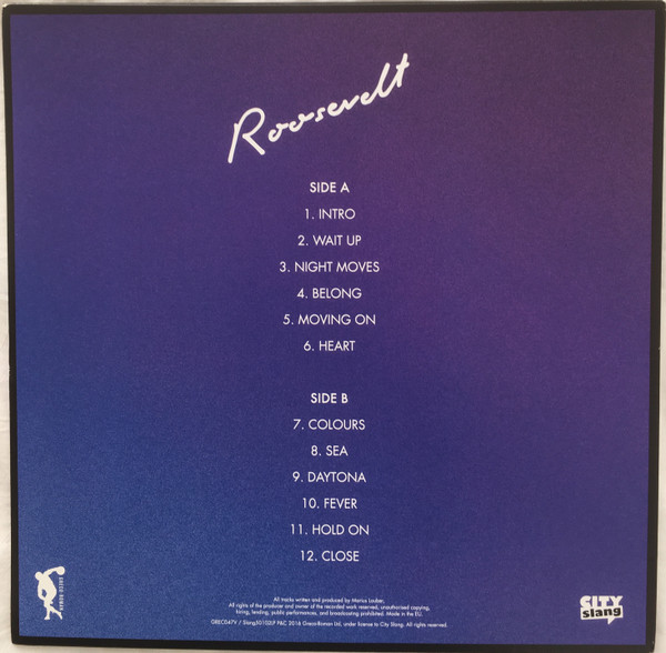 Roosevelt - Roosevelt | City Slang (SLANG50102LP) - 2