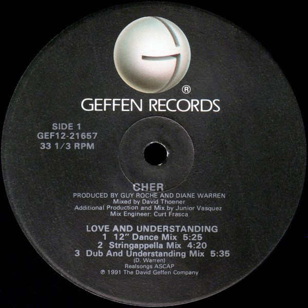 Cher - Love And Understanding (12") [Vinyl] | Geffen Records (GEF12-21657) - 4