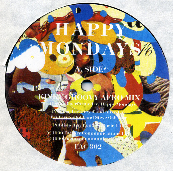 Happy Mondays - Kinky Groovy Afro | Factory (FAC 302) - main