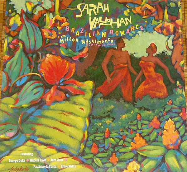 Sarah Vaughan & Milton Nascimento - Brazilian Romance | CBS (460156 1) - main