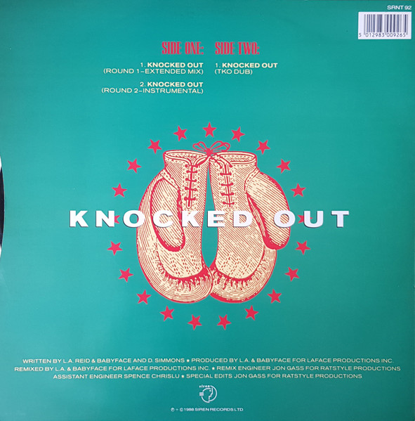 Paula Abdul - Knocked Out | Siren (SRNT 92) - 2 Paula Abdul - Knocked Out | Siren (SRNT 92) - 2