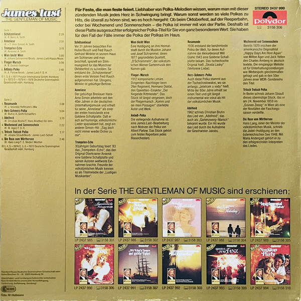 James Last - Wir Tanzen Polka | Polydor (2437 990) - 2