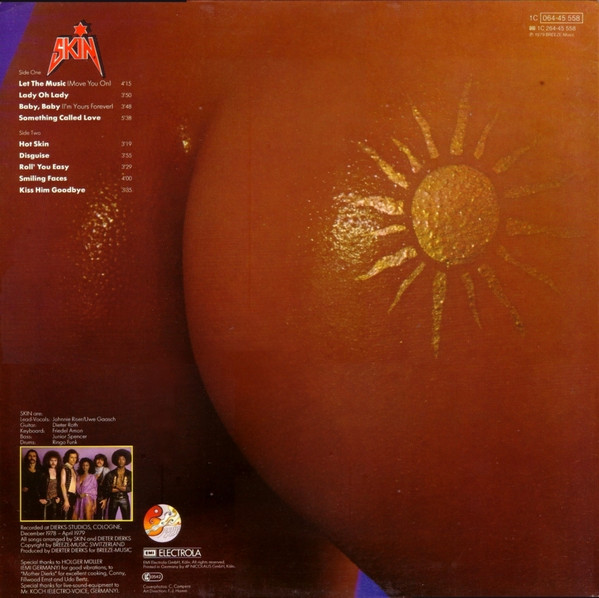 Skin - Hot Skin | EMI (1C 064-45 558) - 2