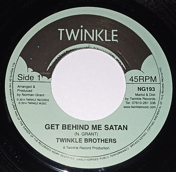 Twinkle Brothers - Get Behind Me Satan | Twinkle Music (NG193) - main