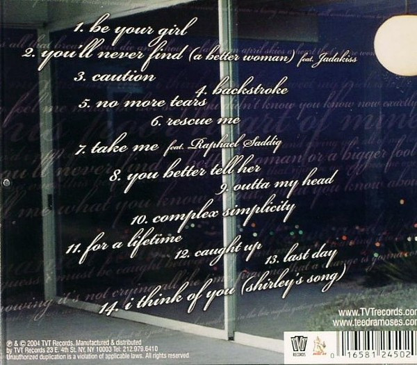Teedra Moses - Complex Simplicity | TVT Records (TV-2450-2) - 2 Teedra Moses - Complex Simplicity | TVT Records (TV-2450-2) - 2