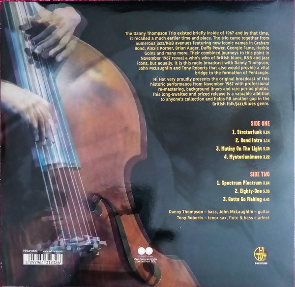 Danny Thompson Trio With John McLaughlin - Live In Session 1967 | Hi Hat (HHLP3123) - 2 Danny Thompson Trio With John McLaughlin - Live In Session 1967 | Hi Hat (HHLP3123) - 2