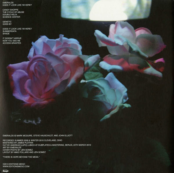 Emeralds - Does It Look Like I'm Here? | Editions Mego (101V) - 2