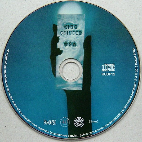 King Crimson - USA | Discipline Global Mobile (KCSP12) - 4