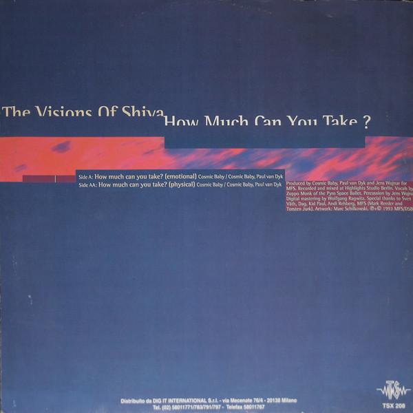 The Visions Of Shiva - How Much Can You Take ? | Top Secret Records (TSX 208) - 2 The Visions Of Shiva - How Much Can You Take ? | Top Secret Records (TSX 208) - 2