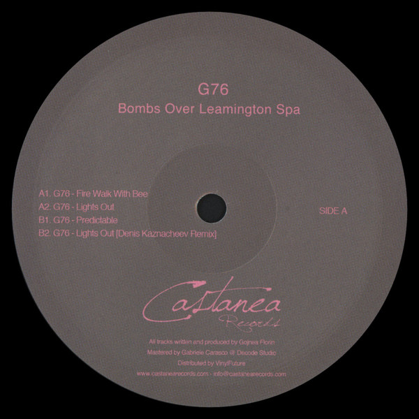 G76 - Bombs Over Leamington Spa | Castanea Records (CST010)