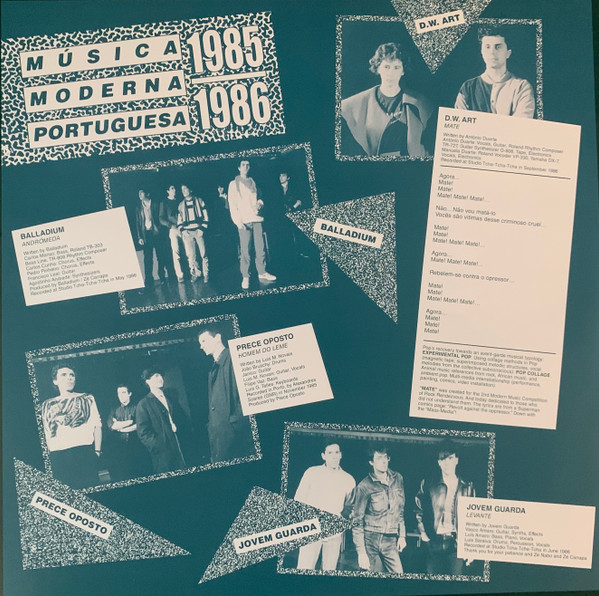 Various - Rock Rendez Vous: M​ú​sica Moderna Portuguesa 1985​-​1986 | Dark Entries (DE-307) - 3