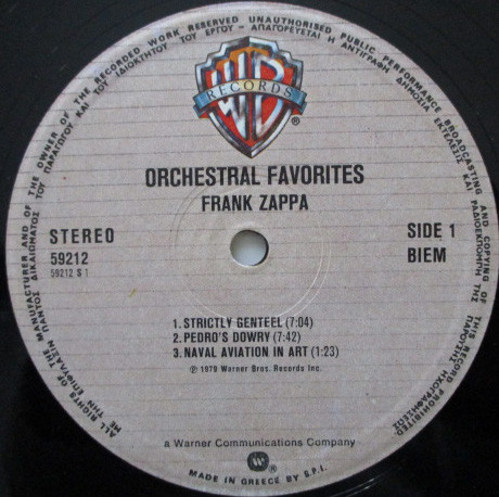 Frank Zappa - Orchestral Favorites | Discreet (59212) - 4 Frank Zappa - Orchestral Favorites | Discreet (59212) - 4