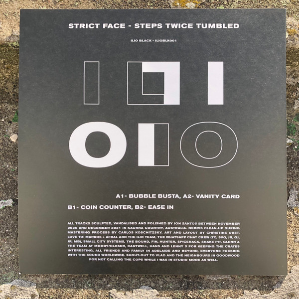 Strict Face - Steps Twice Tumbled EP | ILIO Records (ILIOBLK001) - 2 Strict Face - Steps Twice Tumbled EP | ILIO Records (ILIOBLK001) - 2