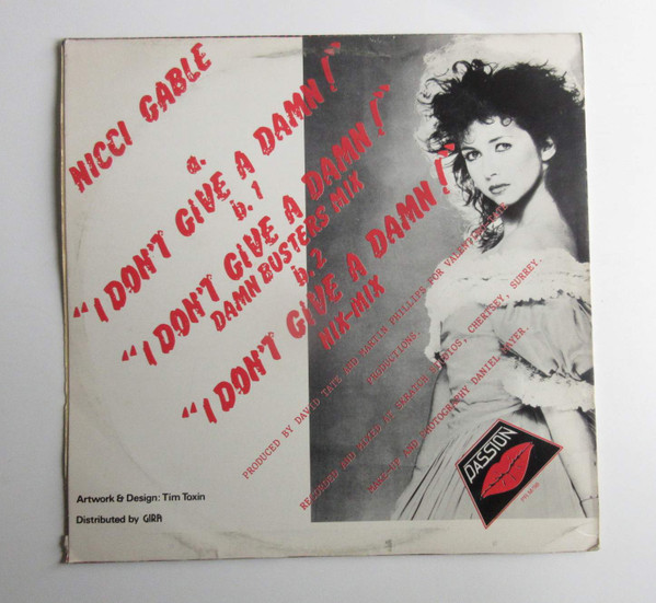 Nicci Gable - I Don't Give A Damn | Passion (PR M/98)