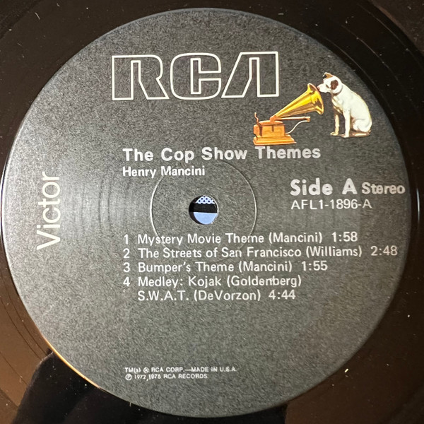 Henry Mancini - The Cop Show Themes | RCA Victor (AFL1-1896) - 3 Henry Mancini - The Cop Show Themes | RCA Victor (AFL1-1896) - 3