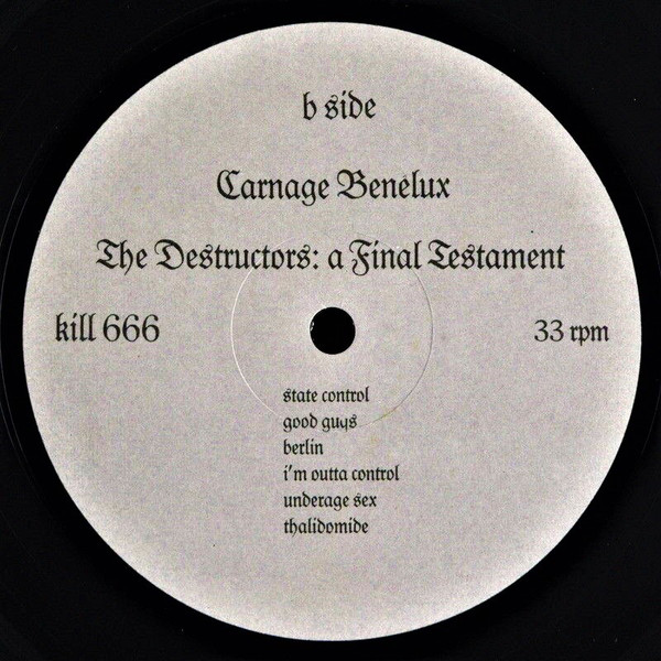 Destructors - A Final Testament | Carnage Benelux (KILL 666) - 4 Destructors - A Final Testament | Carnage Benelux (KILL 666) - 4