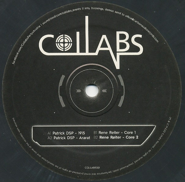 Patrick DSP / Rene Reiter - COLLABS 001 | Collabs Records (COLLABS 001)