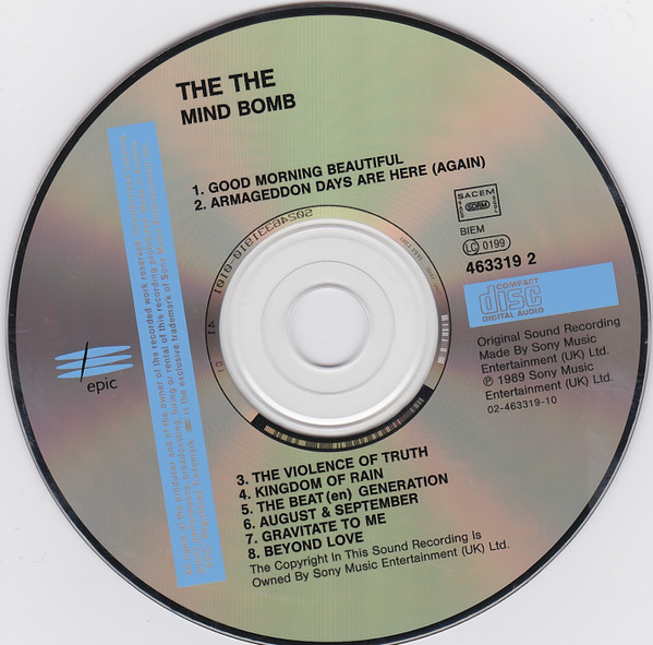 The The - Mind Bomb | Epic (463319 2)