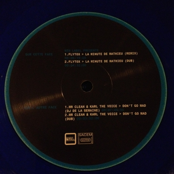 Various - Don't Go Mad / La Minute De Mathieu | New Label (NL 002) - 3
