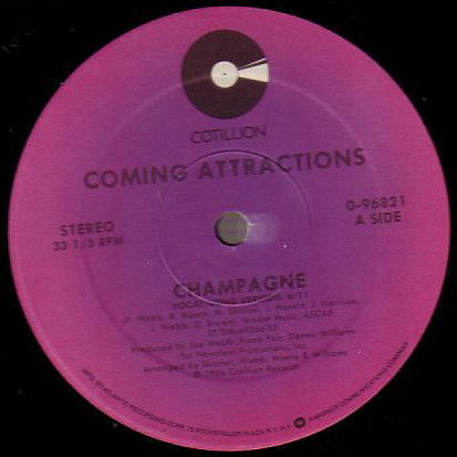 Coming Attractions - Champagne | Cotillion (0-96821)
