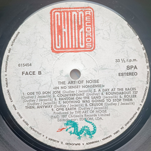 The Art Of Noise - In No Sense? Nonsense! | China Records (615454)