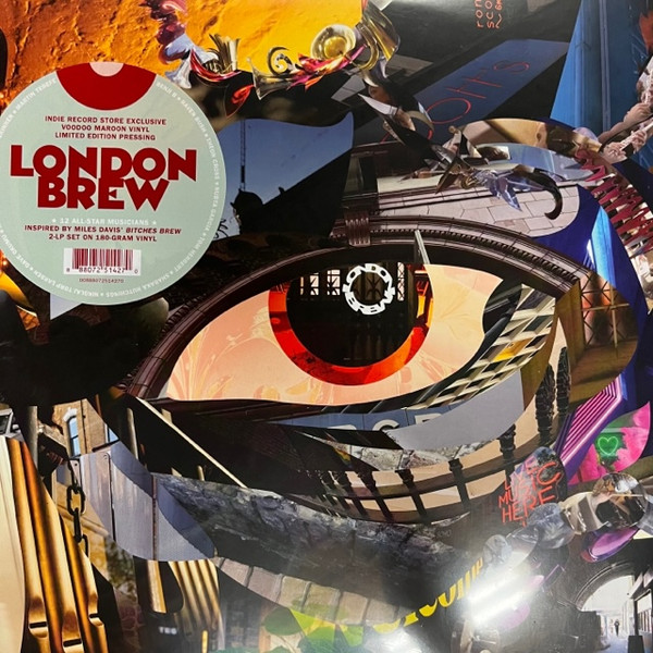 London Brew - London Brew (LTD Maroon wax) | Concord Jazz (0088807254270) - 3