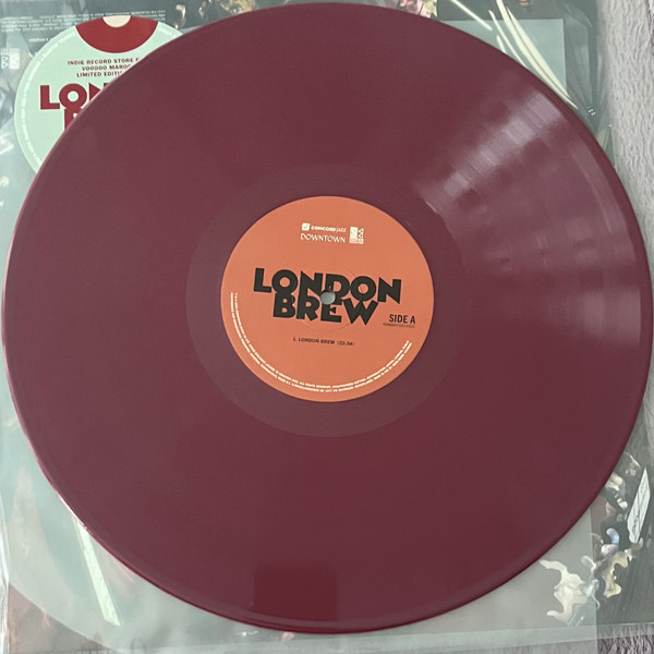London Brew - London Brew (LTD Maroon wax) | Concord Jazz (0088807254270) - 2
