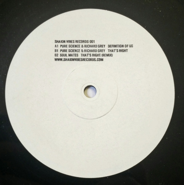 Pure Science & Richard Grey - That's Right | Shakin' Vibes (SVR001)