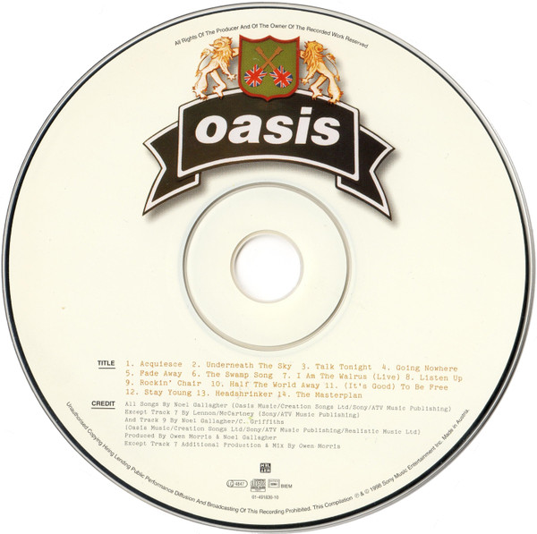 Oasis - The Masterplan | Helter Skelter (HES 491830 2) - 3