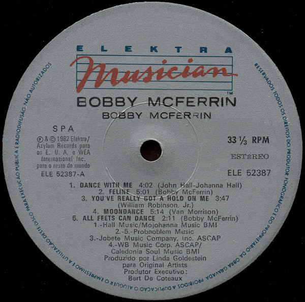 Bobby McFerrin - Bobby McFerrin | Elektra Musician (ELE 52387) - 3