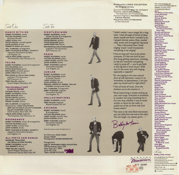 Bobby McFerrin - Bobby McFerrin | Elektra Musician (ELE 52387) - 2
