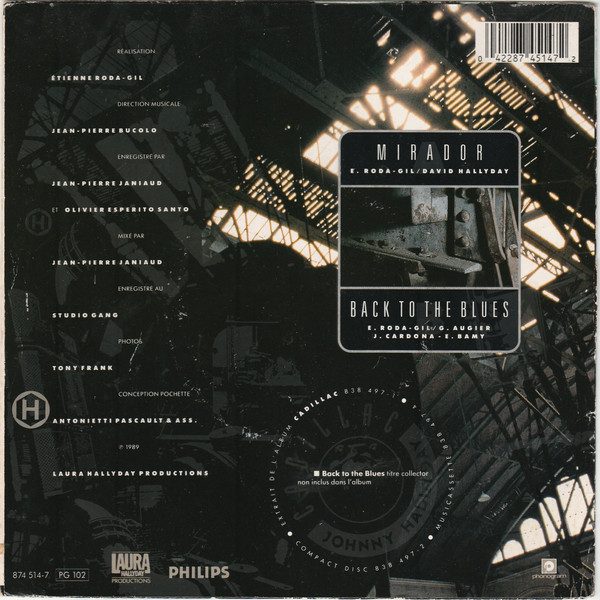 Johnny Hallyday - Mirador | Philips (874 514-7) - 2