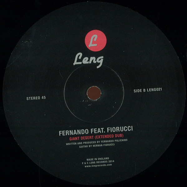 Fernando Pulichino Feat. Hernan Fiorucci - Giant Desert | Leng (LENG021) - 2 Fernando Pulichino Feat. Hernan Fiorucci - Giant Desert | Leng (LENG021) - 2