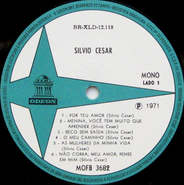 Silvio Cesar - Silvio Cesar | Odeon (MOFB 3682) - 3