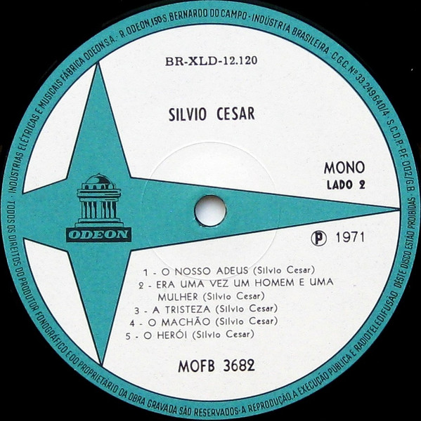 Silvio Cesar - Silvio Cesar | Odeon (MOFB 3682) - 4