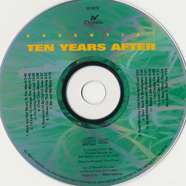 Ten Years After - The Essential Ten Years After Collection | Chrysalis (3218572) - 3