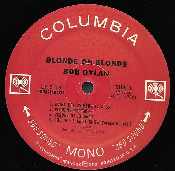 Bob Dylan - Blonde On Blonde | Columbia (LP 5110) - 3