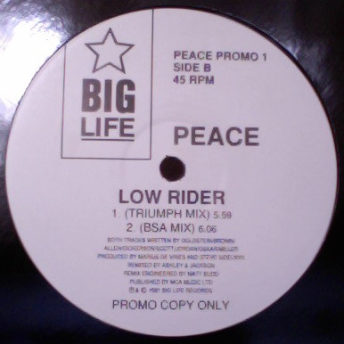 Peace - Low Rider | Big Life (PEACE PROMO 1) - 2