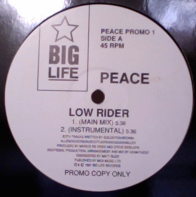 Peace - Low Rider | Big Life (PEACE PROMO 1) - main