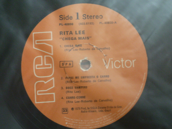 Rita Lee - Rita Lee | RCA Victor (PL-40850) - 3