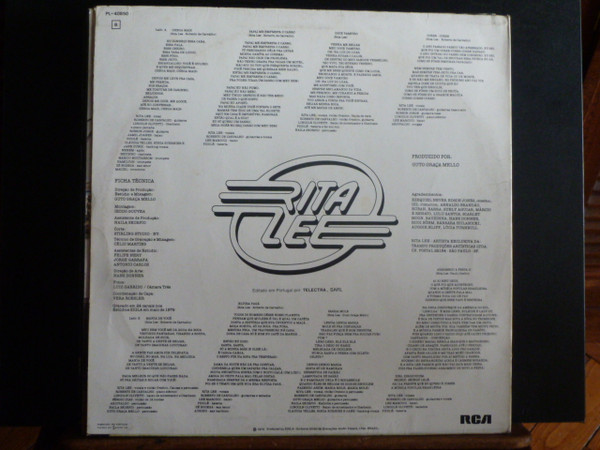 Rita Lee - Rita Lee | RCA Victor (PL-40850) - 2