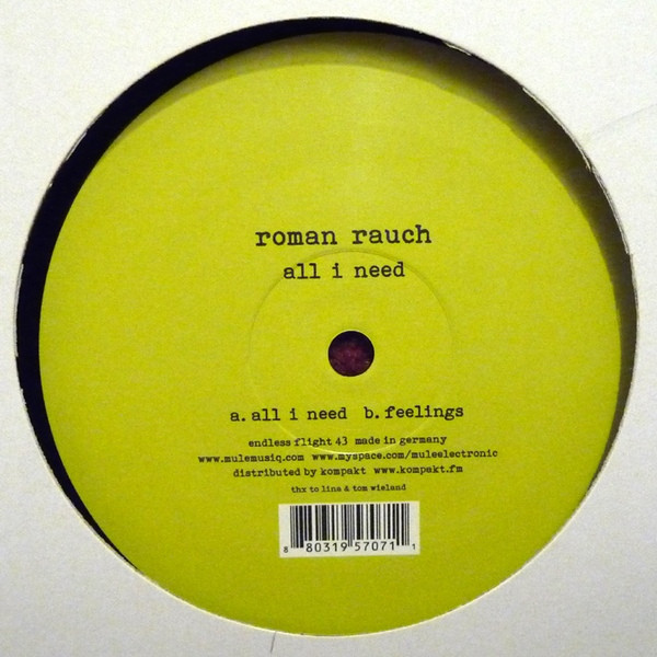 Roman Rauch - All I Need | Endless Flight (endless flight 43)