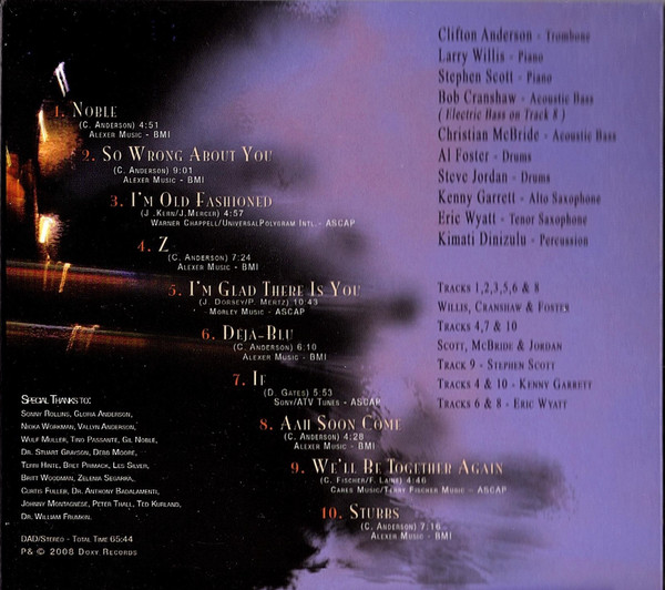 Clifton Anderson - Decade | Doxy Records (0602517804807) - 4