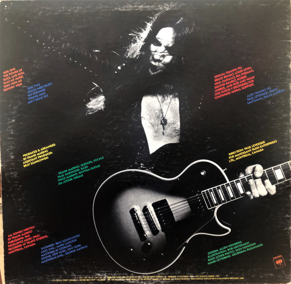Frank Marino - The Power Of Rock And Roll [Vinyl] | Columbia (FC 37099) - 2